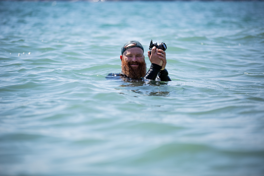 Careers in the outdoor industry include an adventure photographer