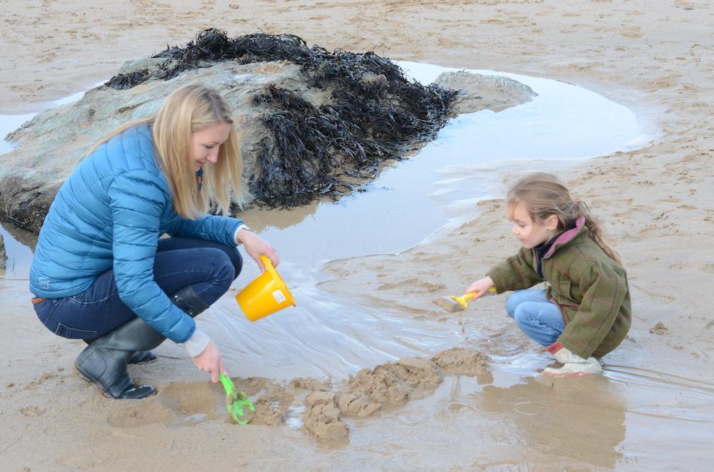 Motherhood and working outdoors